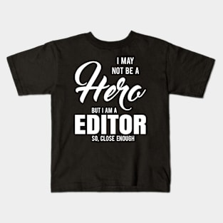 Editor Kids T-Shirt